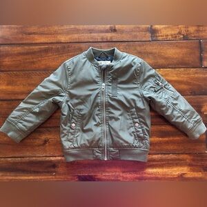 H&M Kids Khaki Green Puffer Jacket